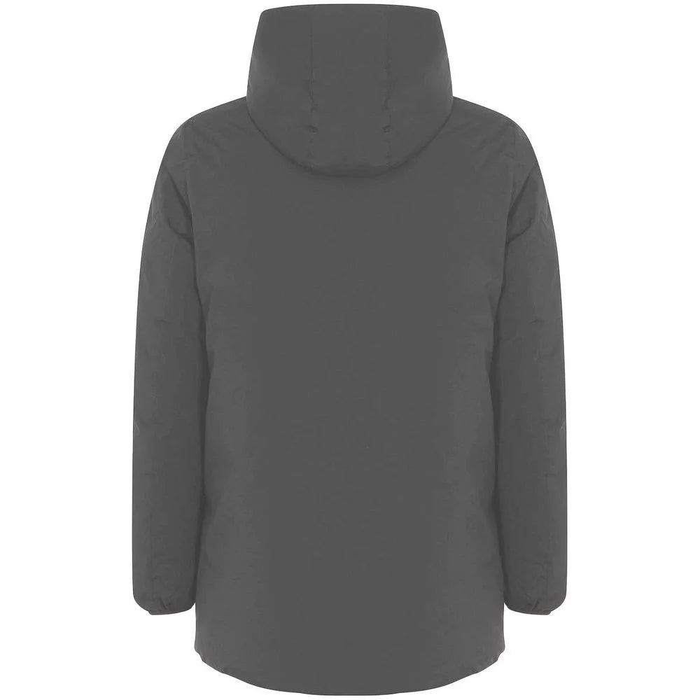 Suns Gray Polyester Jackets & Coat - Rain Coats