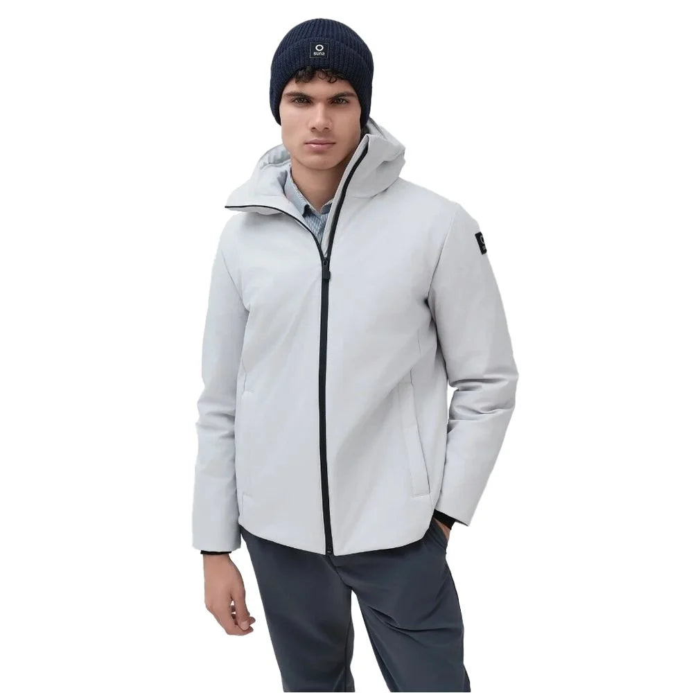 Suns Gray Polyester Jackets & Coat - Sport Jackets