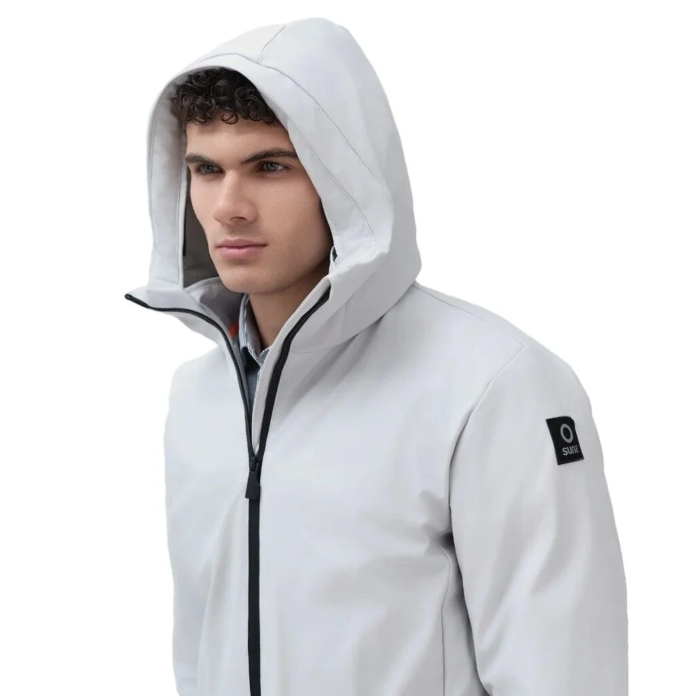 Suns Gray Polyester Jackets & Coat - Sport Jackets