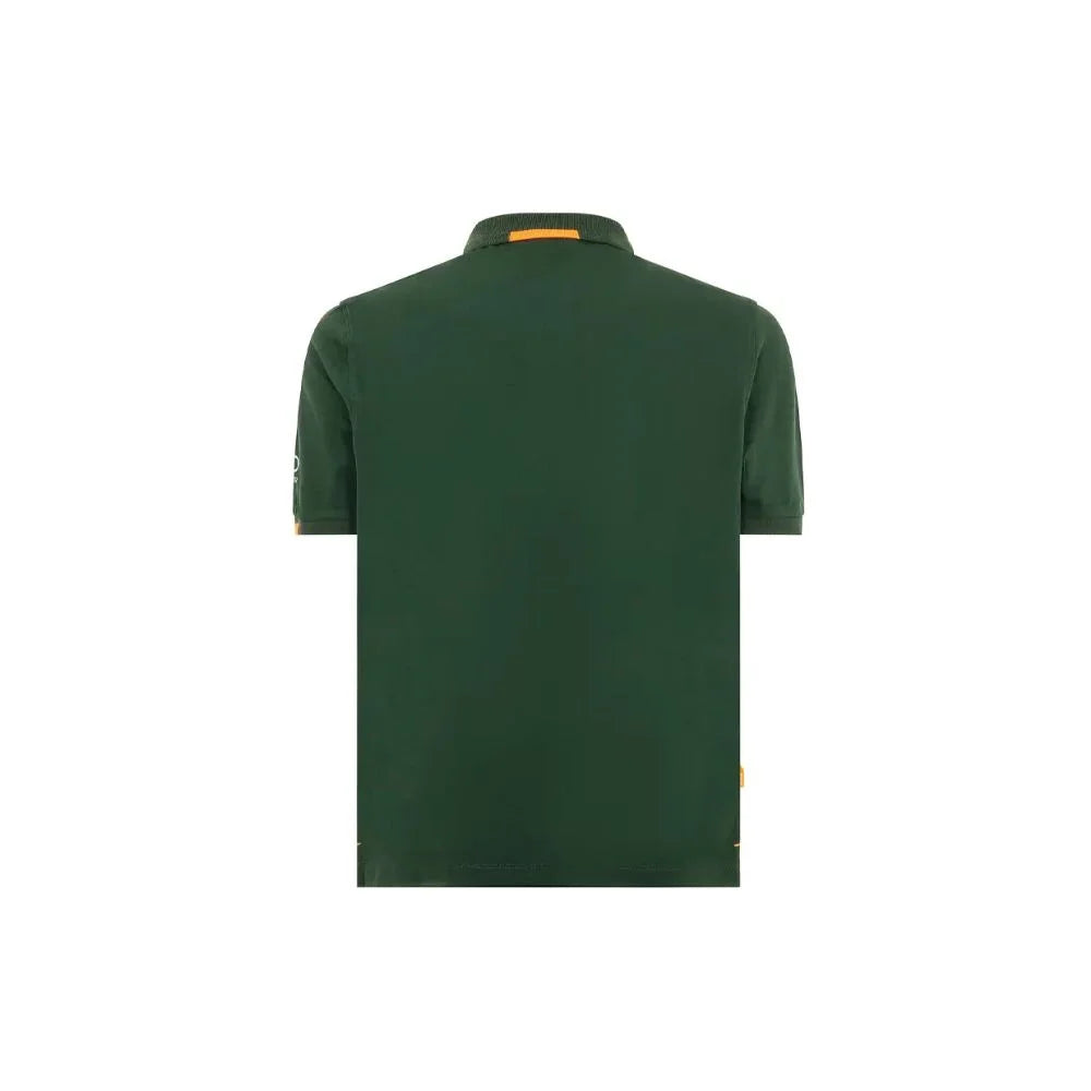 Suns Green Cotton Polo Shirt - Polos