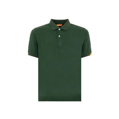 Suns Green Cotton Polo Shirt - Polos