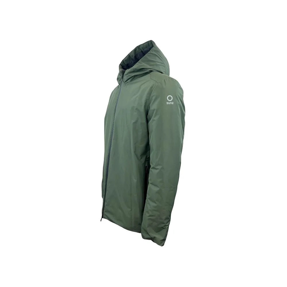Suns Green Polyester Jackets & Coat - Rain Coats