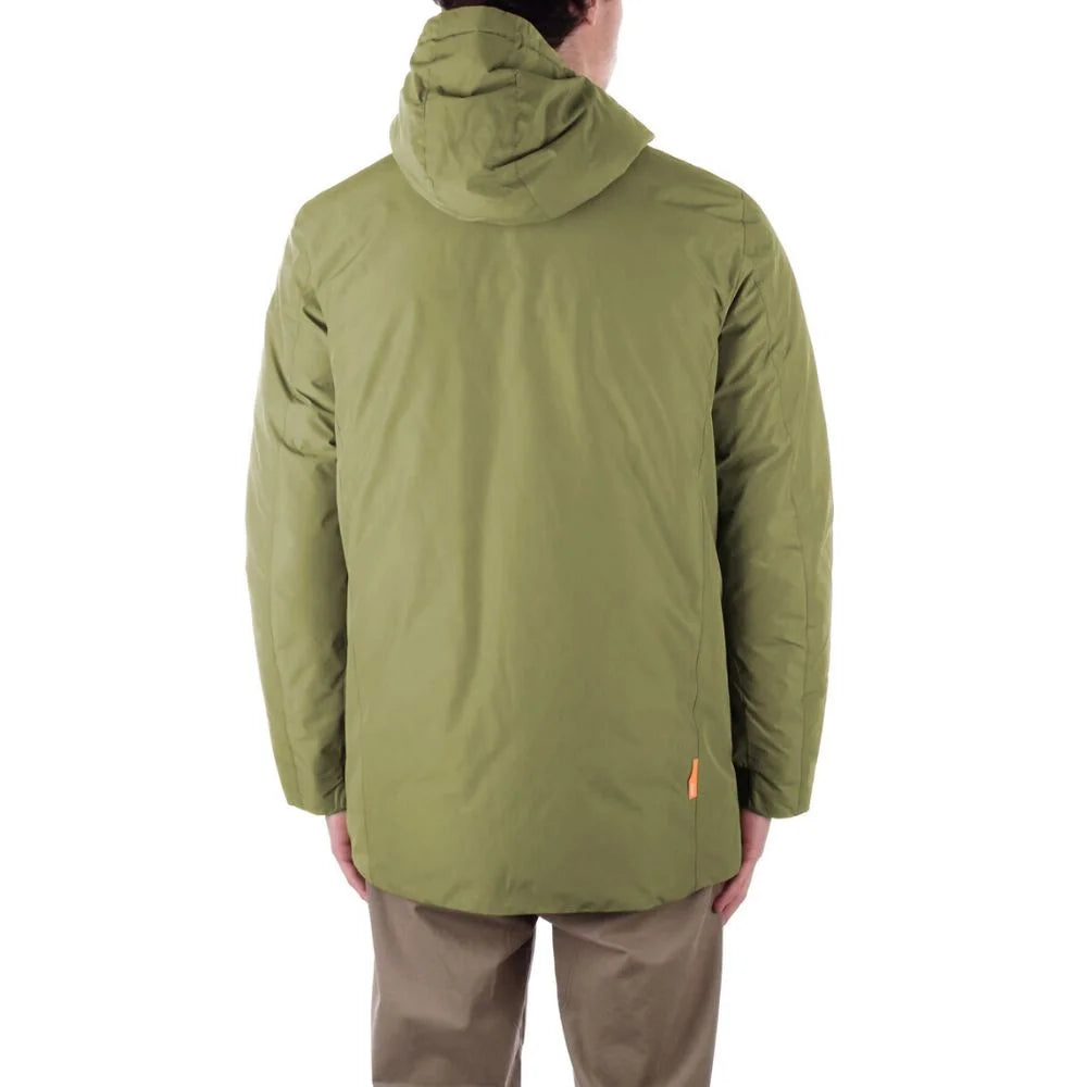 Suns Green Polyester Jackets & Coat - Rain Coats