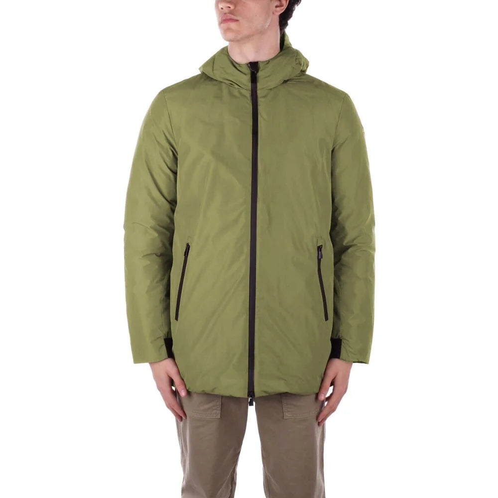 Suns Green Polyester Jackets & Coat - Rain Coats