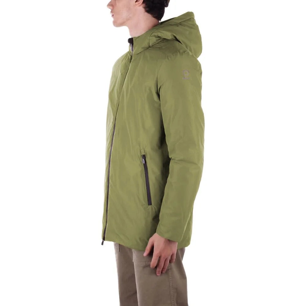 Suns Green Polyester Jackets & Coat - Rain Coats