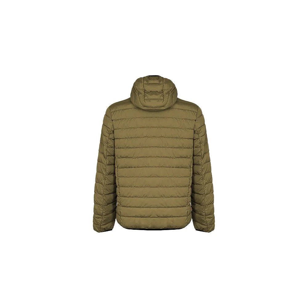 Suns Green Polyester Men’s Quilted Jacket - Puffer Jackets