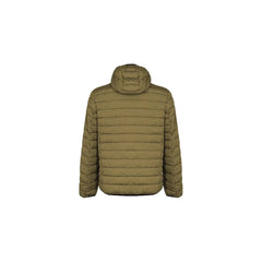 Suns Green Polyester Men’s Quilted Jacket - Puffer Jackets