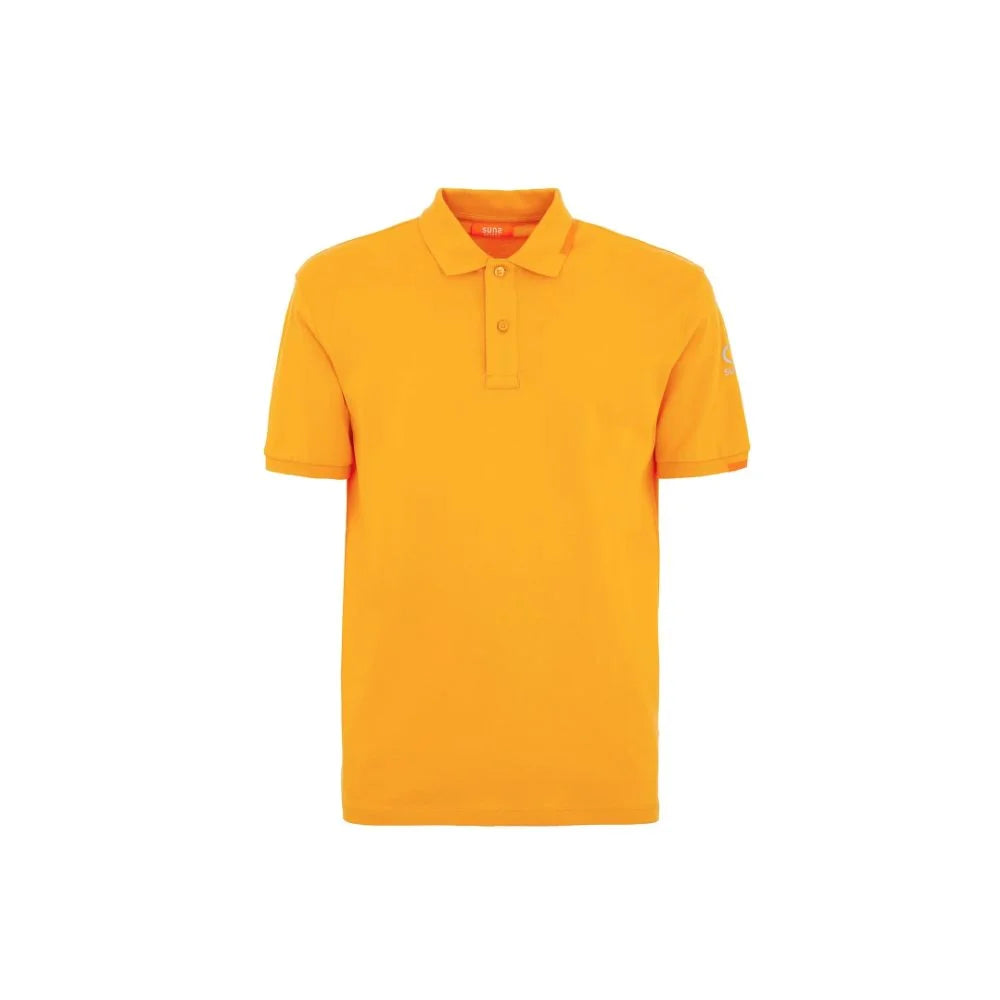 Suns Orange Cotton Polo Shirt - S - Polos