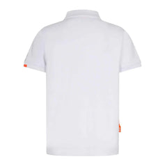 Suns White Cotton Polo Shirt - Polos