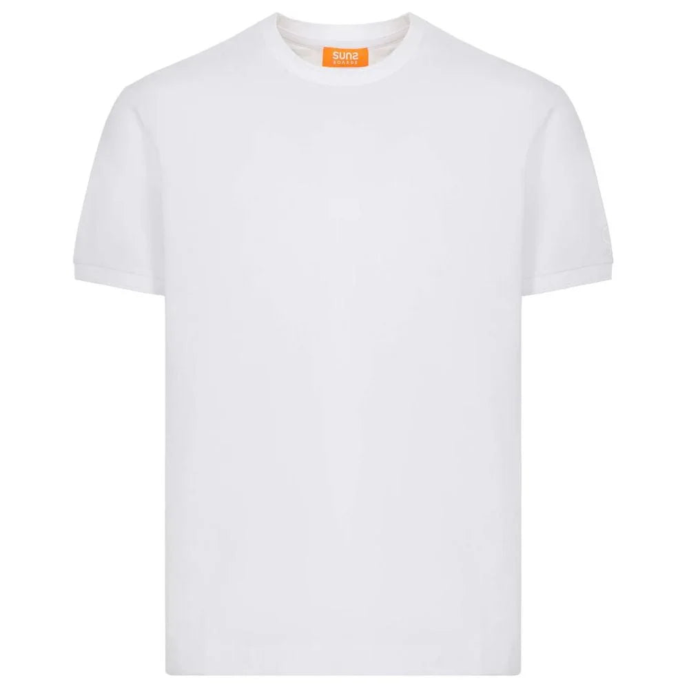 Suns White Cotton T-Shirt - T-Shirts