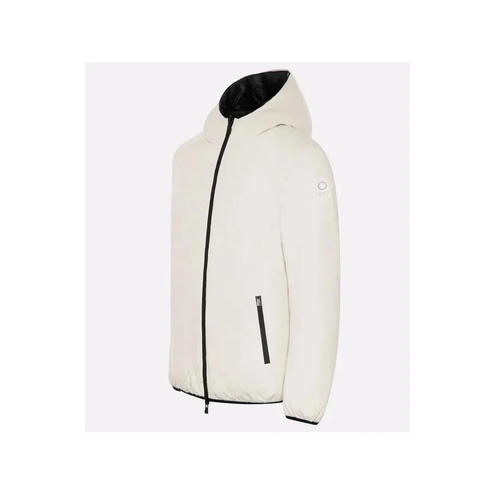 Suns White Polyester Jackets & Coat