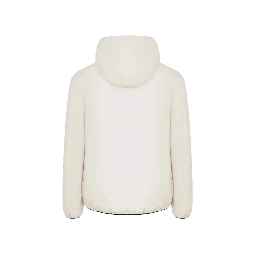 Suns White Polyester Jackets & Coat