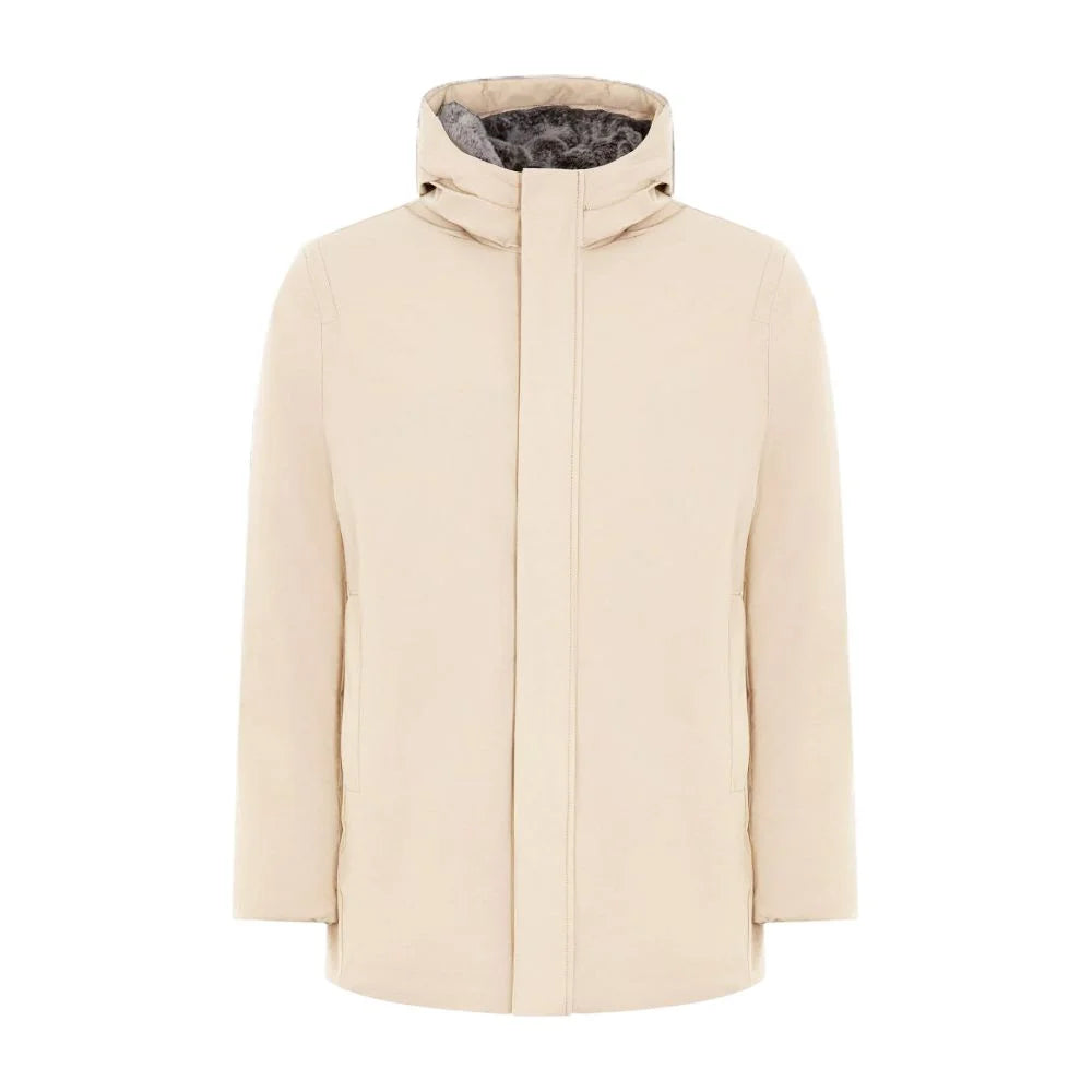 Suns White Polyester Jackets & Coat