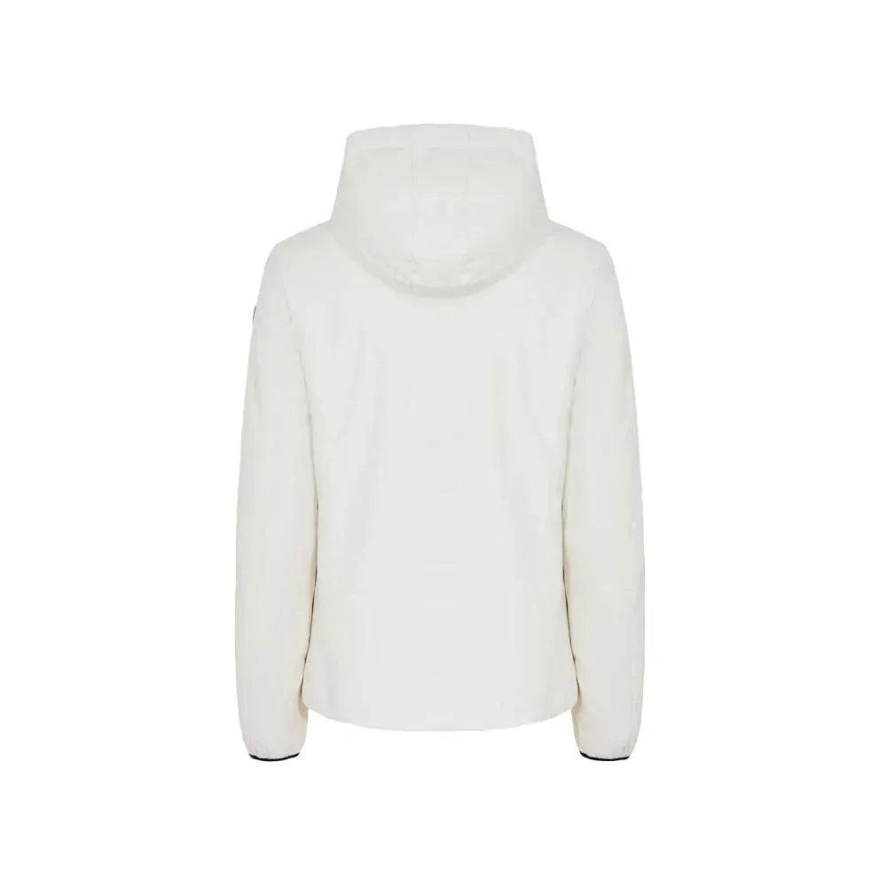 Suns White Polyester Jackets & Coat - Puffer Jackets