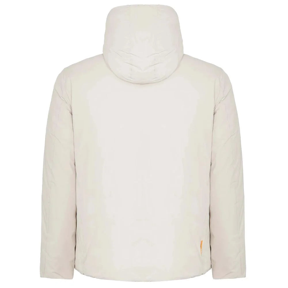 Suns White Polyester Jackets & Coat - Rain Coats