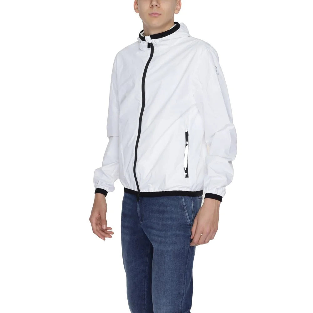 Suns White Polyester Jackets & Coat - Windbreakers