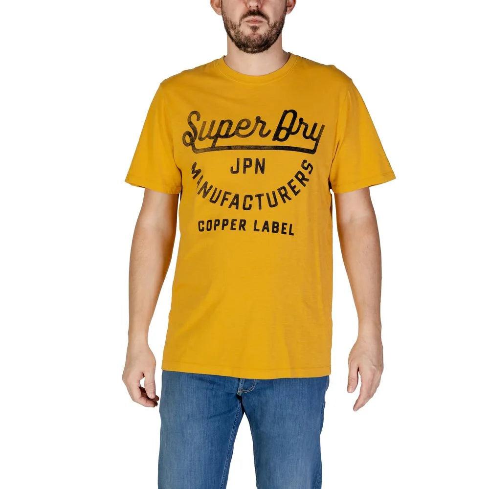 Superdry Orange Cotton T-Shirt - IT44 | S