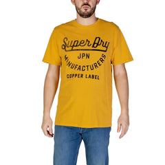 Superdry Orange Cotton T-Shirt - IT44 | S