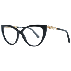 Swarovski Elegant Black Cat Eye Designer Eyeglasses - Eyeglasses