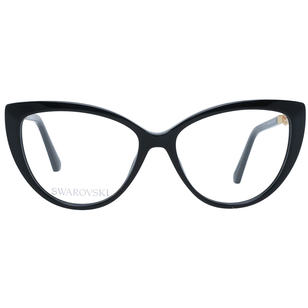 Swarovski Elegant Black Cat Eye Designer Eyeglasses - Eyeglasses