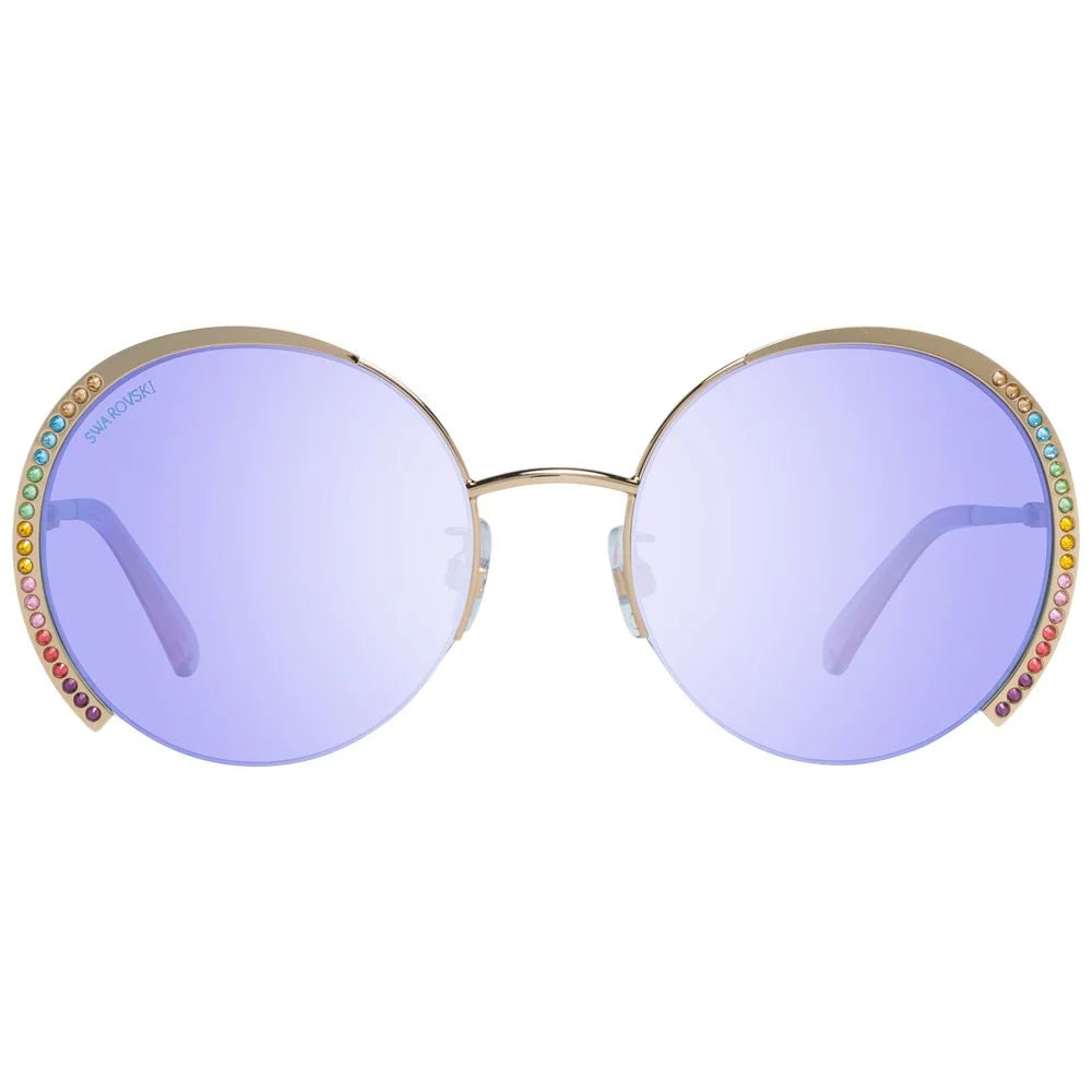 Swarovski Gold Women Sunglass - Sunglasses