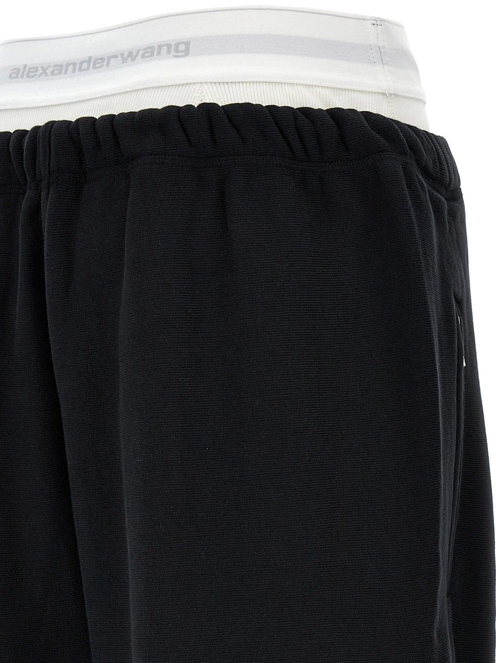 T BY ALEXANDER WANG Black Cotton Joggers (Workout Pants) - M