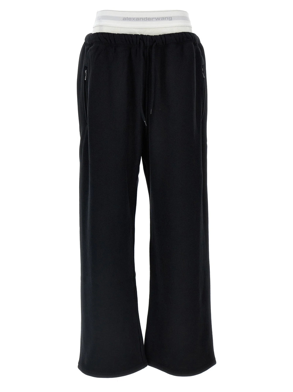 T BY ALEXANDER WANG Black Cotton Joggers (Workout Pants) - M