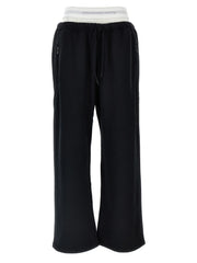 T BY ALEXANDER WANG Black Cotton Joggers (Workout Pants) - M