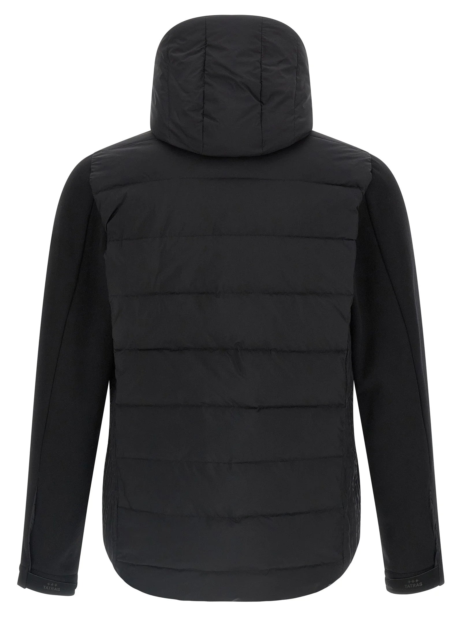 Tatras Black Nylon Full-Length Jacket