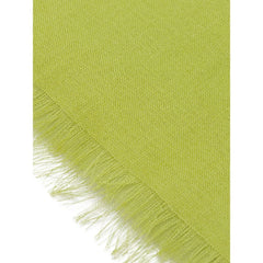 Tessitura di Novara Green Cashmere Scarf - Scarves & Shawls