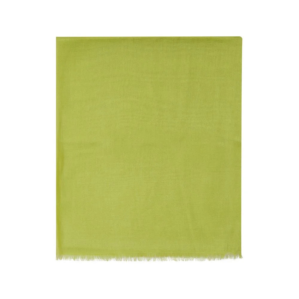 Tessitura di Novara Green Cashmere Scarf - Scarves & Shawls