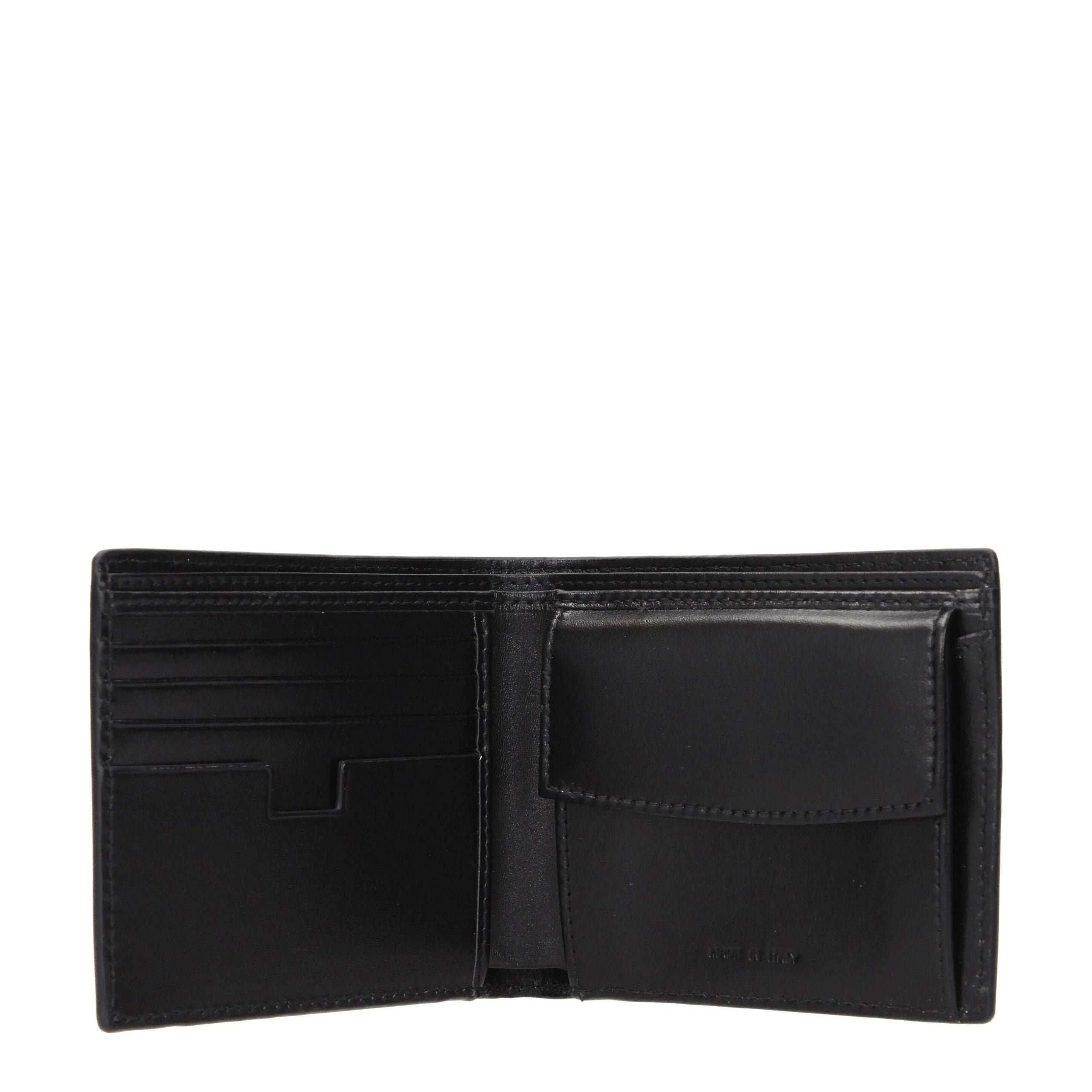 Testoni Black Leather Wallets - Wallets