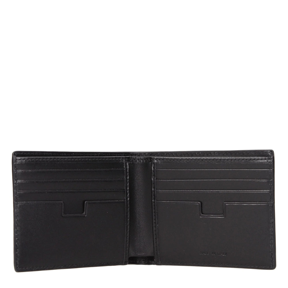 Testoni Black Leather Wallets - Wallets