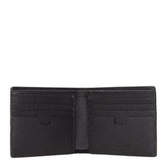 Testoni Black Leather Wallets