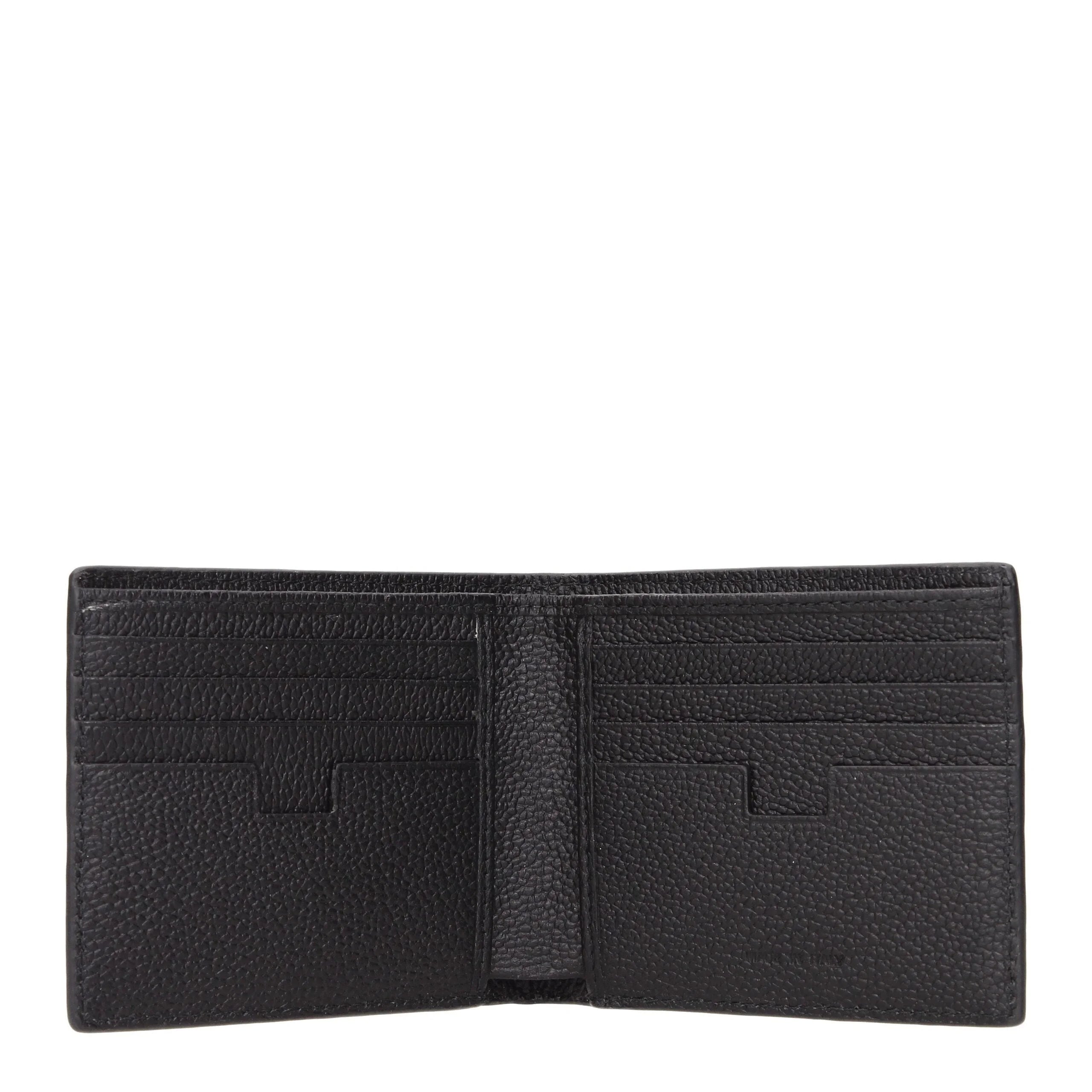 Testoni Black Leather Wallets - Wallets