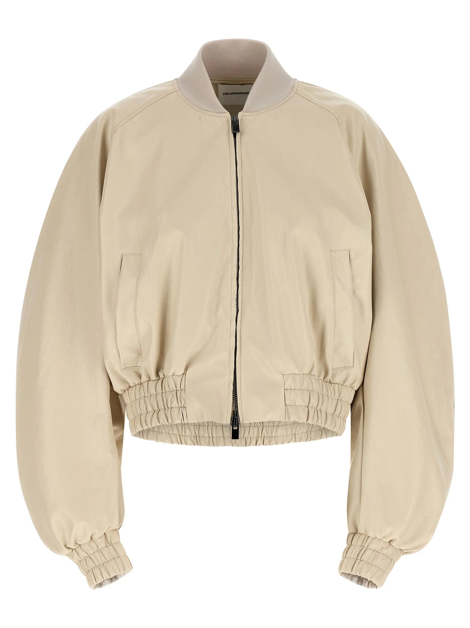 The Andamane Beige Polyethylene Bomber