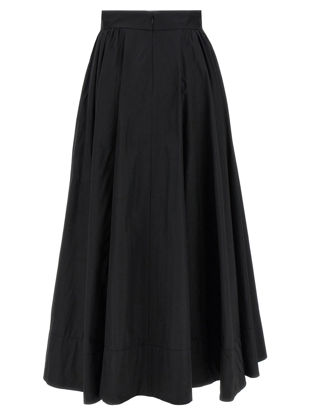 The Andamane Black Polyester Mini Skirt - IT38