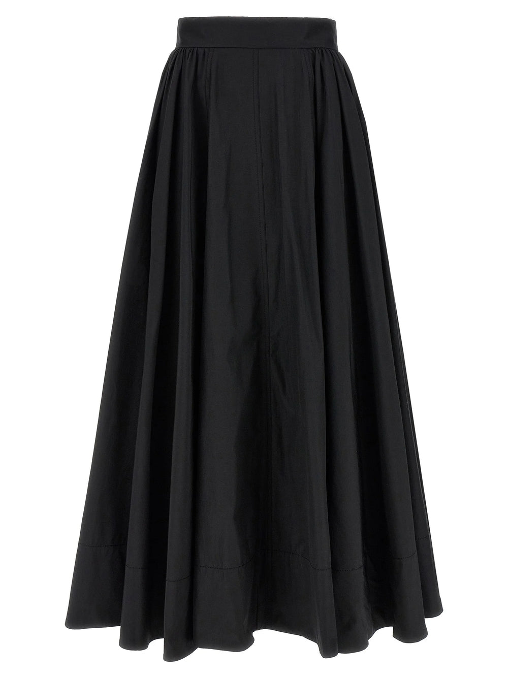 The Andamane Black Polyester Mini Skirt - IT38