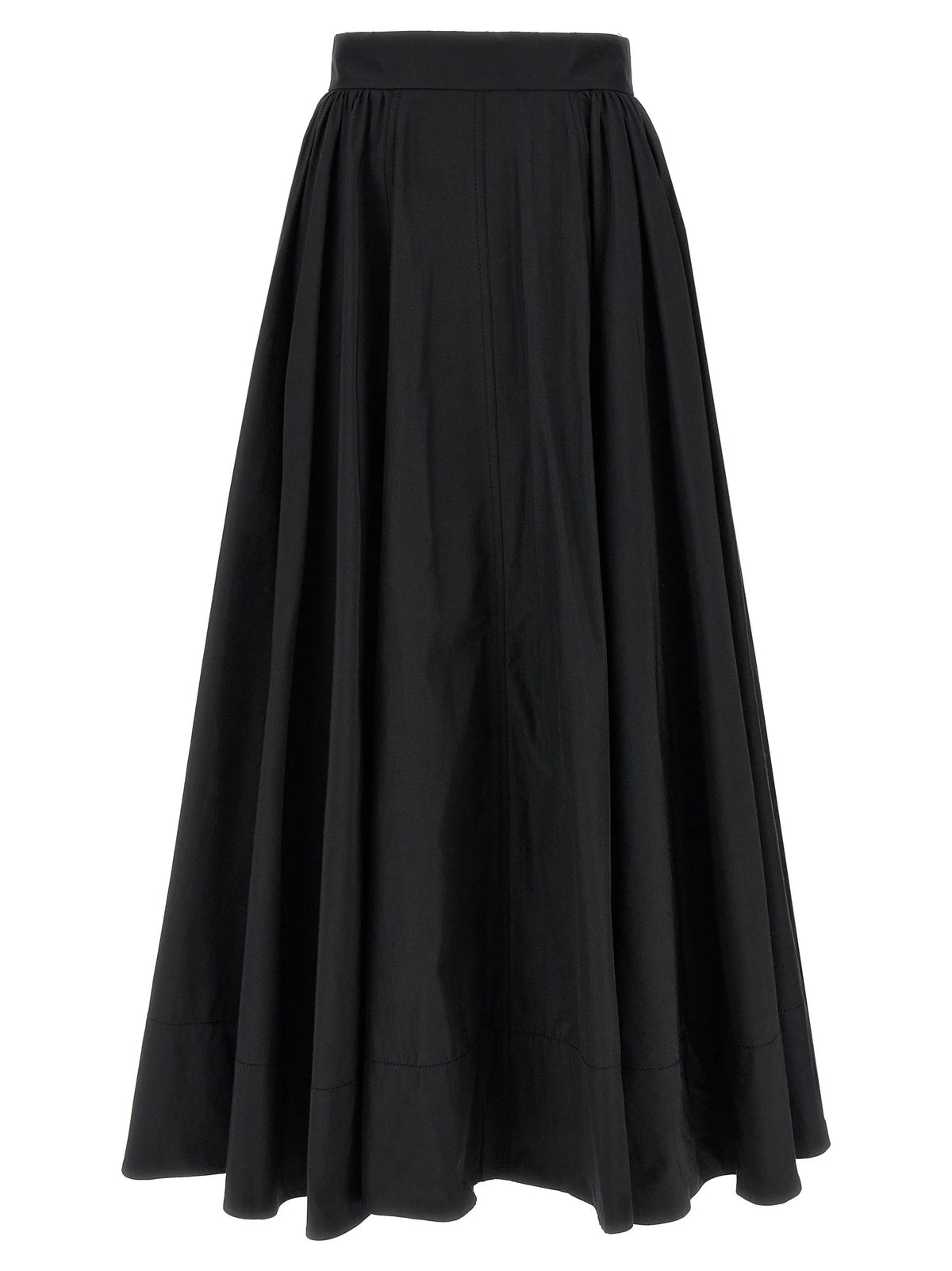 The Andamane Black Polyester Mini Skirt - IT38
