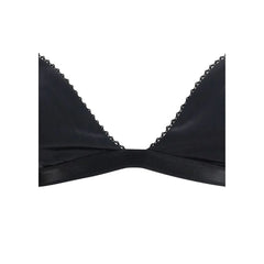 The Andamane Black Viscose Bra - M