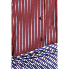 The Andamane Bordeaux Cotton Casual Dress - IT40 | M