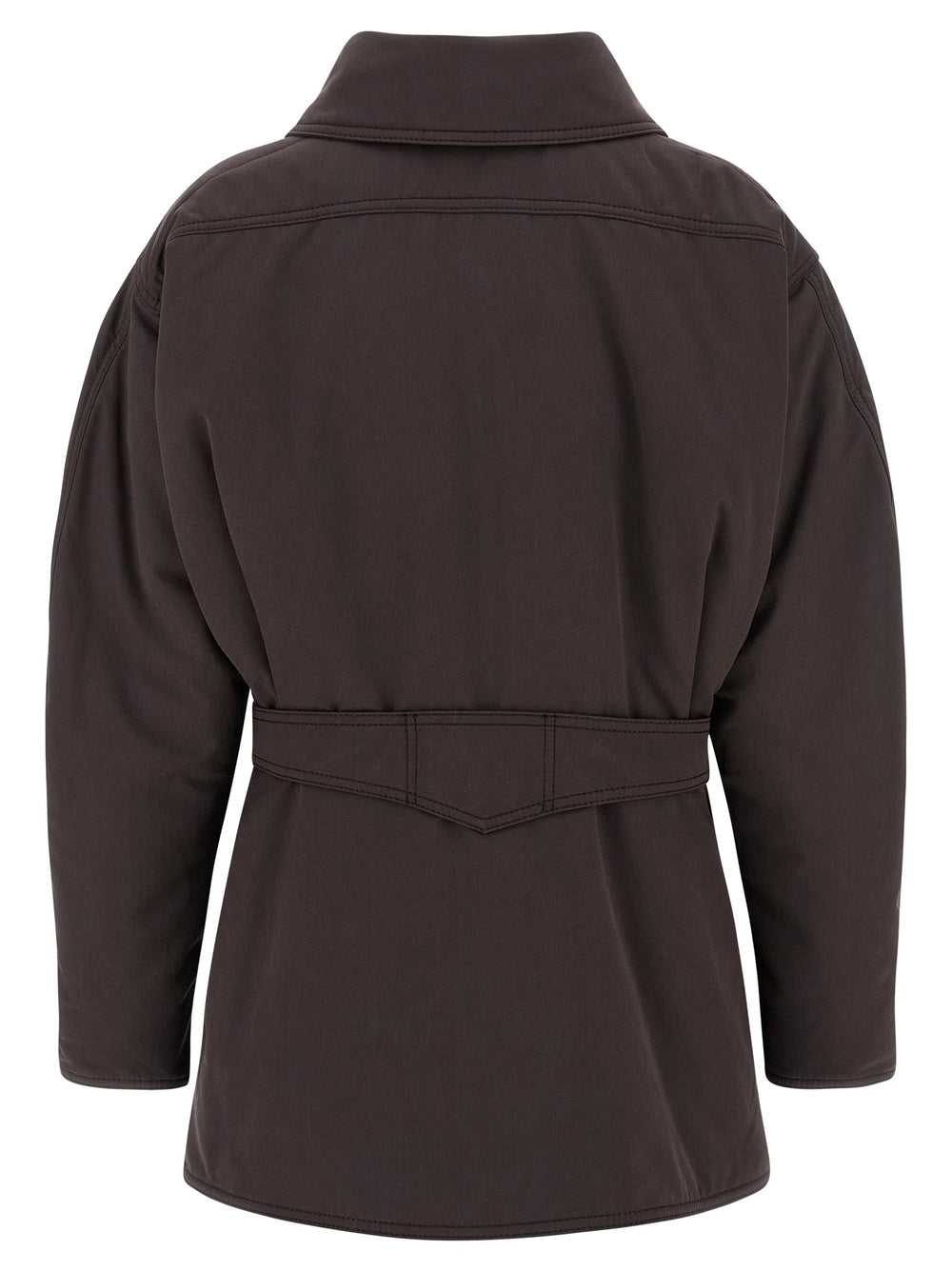 The Andamane Brown Polyester Parka