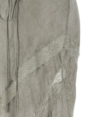 The Andamane Gray Viscose Long Dress
