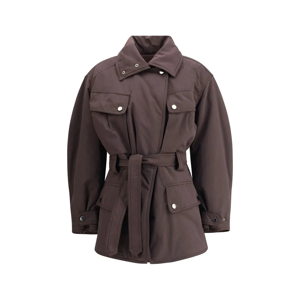 The Andamane Purple Polyester Coat - IT38 | S