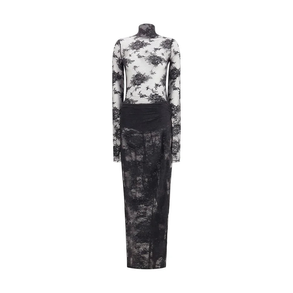 The Andamane Tessa sheer Lace Jumpsuit - One-Pieces