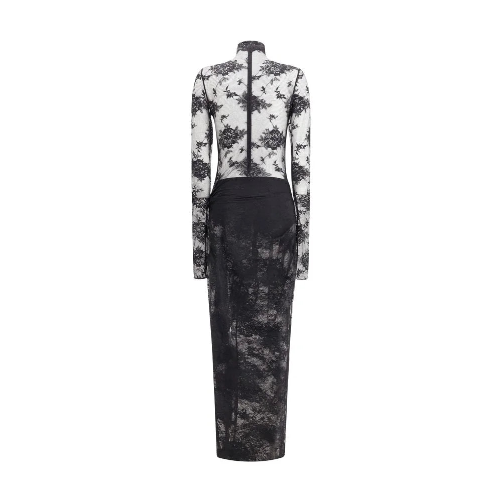 The Andamane Tessa sheer Lace Jumpsuit - One-Pieces