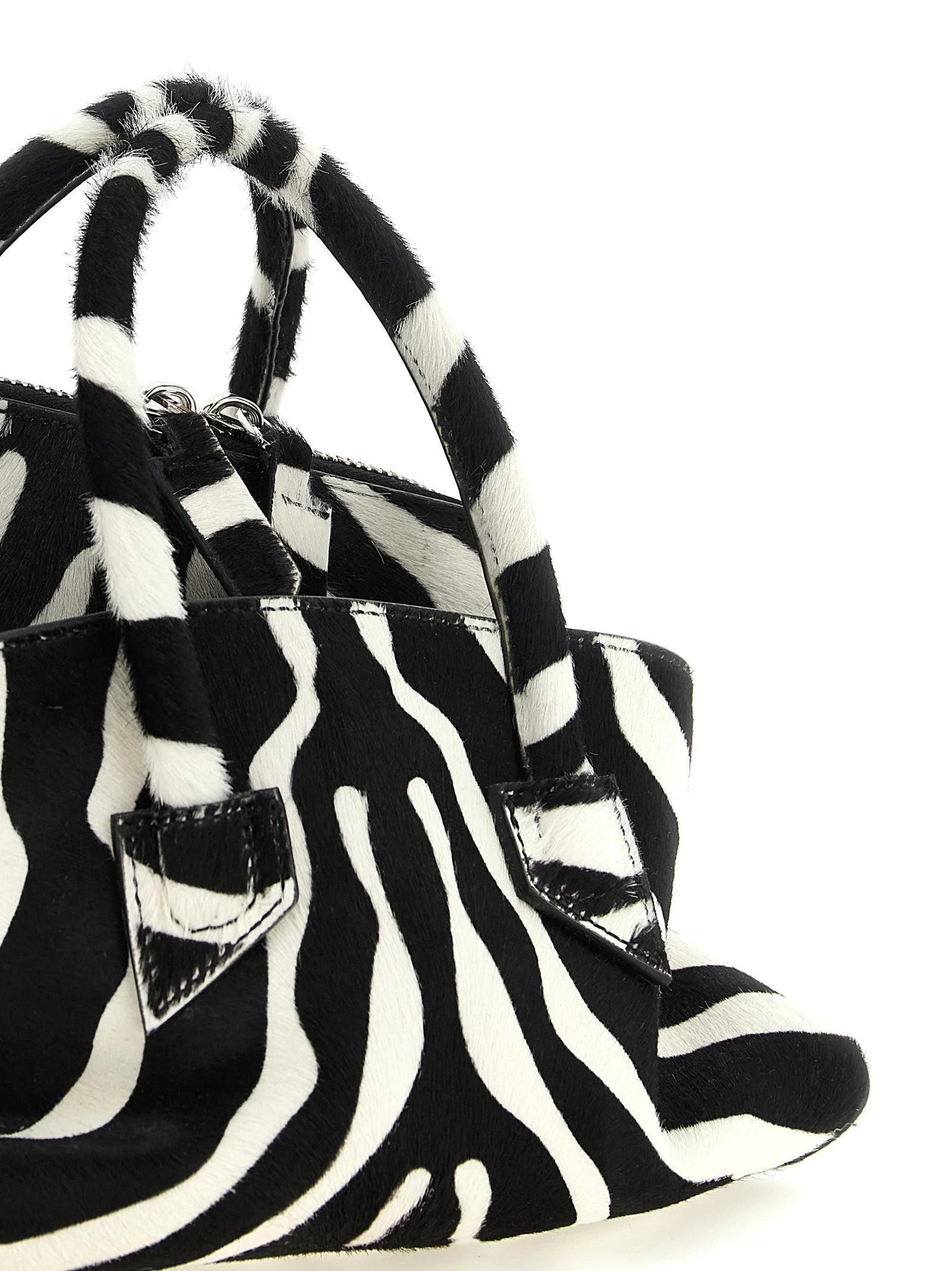 The Attico Bicolor Calfskin Handbag