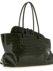The Attico Bicolor Calfskin Shoulder Bag