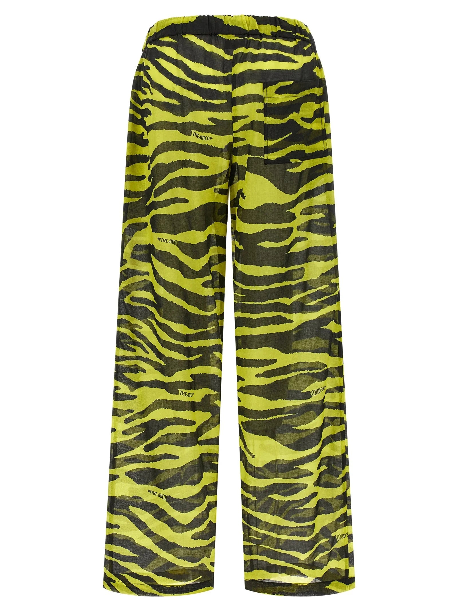 The Attico Bicolor Cotton Casual Pants - IT42