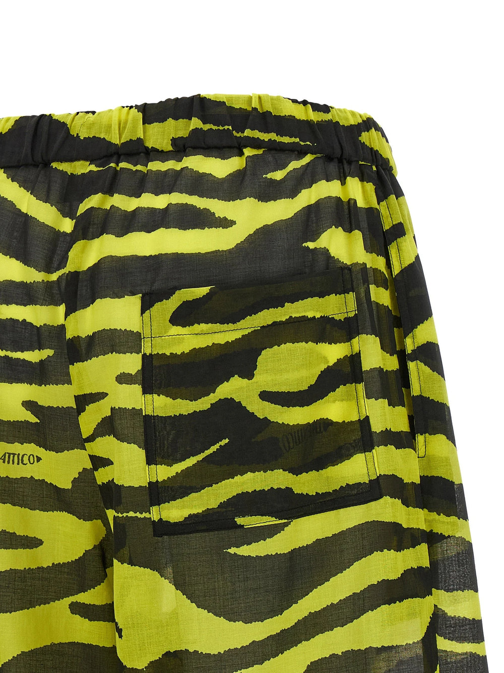 The Attico Bicolor Cotton Casual Pants - IT42